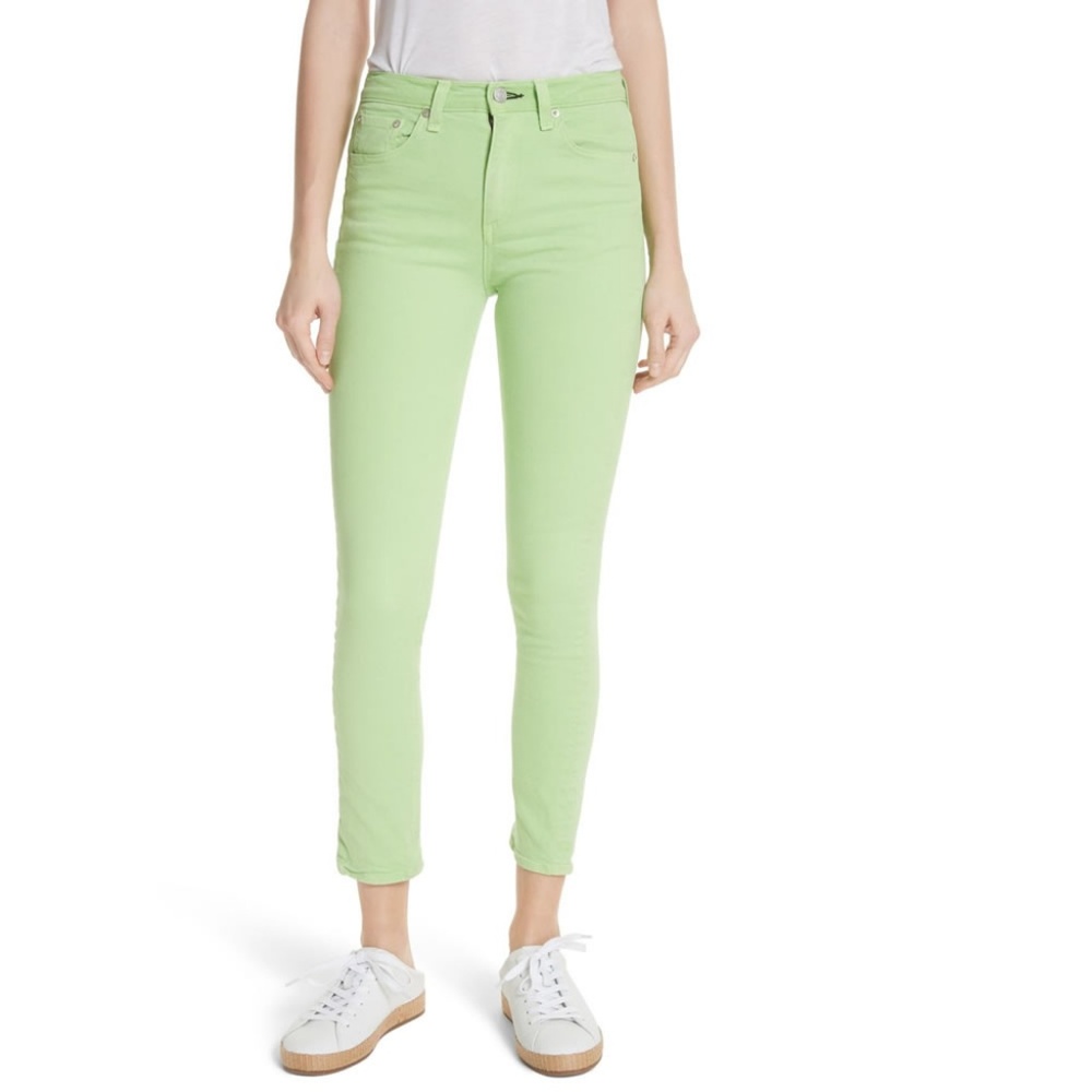 Rag & Bone High Waist Ankle Skinny Jeans